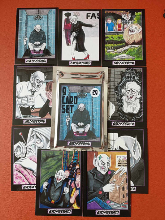 Grossferatu - Nosferatu 9 card comedy set