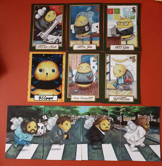 Weird Beehaviour Limited edition cards